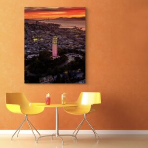 Coit Tower Aglow