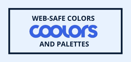 Coolors web-safe color palette